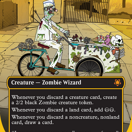 Bone Miser (Borderless) (First-Place Foil) [Aetherdrift Special Guests]