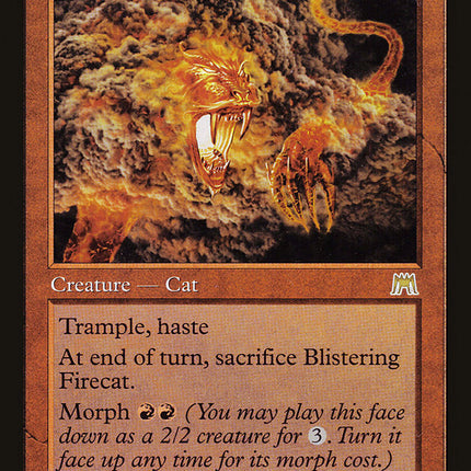 Blistering Firecat [Onslaught]