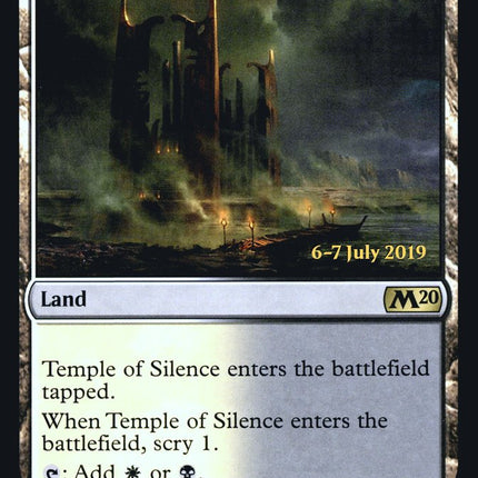 Temple of Silence [Core Set 2020 Prerelease Promos]