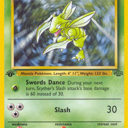 Scyther (26/64) [Jungle 1st Edition]