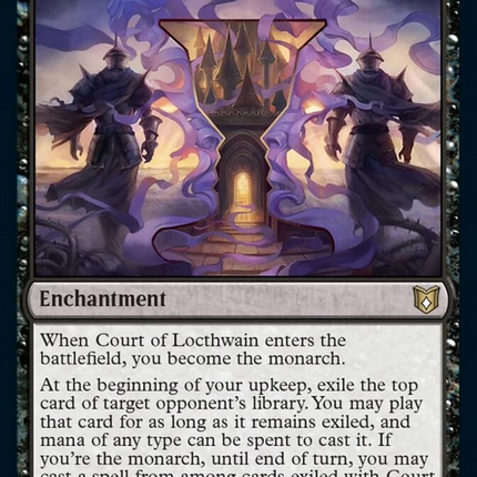 Court of Locthwain [Wilds of Eldraine Commander]