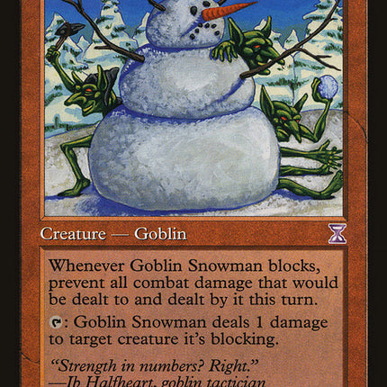 Goblin Snowman [Time Spiral Timeshifted]