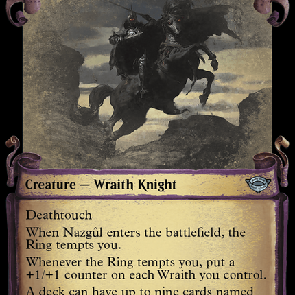 Nazgul (0723) [The Lord of the Rings: Tales of Middle-Earth Showcase Scrolls]