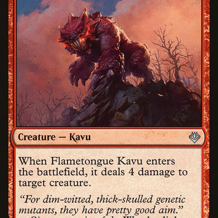 Flametongue Kavu [Mystery Booster]