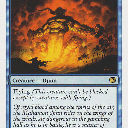 Mahamoti Djinn (9th Edition) [Oversize Cards]
