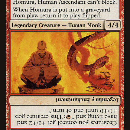 Homura, Human Ascendant // Homura's Essence [Saviors of Kamigawa]