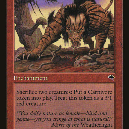 Tooth and Claw [Tempest]