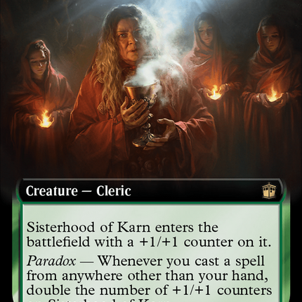 Sisterhood of Karn (Extended Art) (Surge Foil) [Doctor Who]