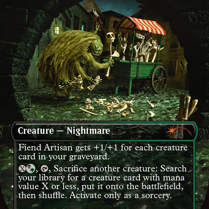 Fiend Artisan (Rainbow Foil) [Secret Lair Drop Series]