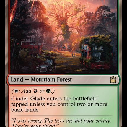 Cinder Glade (Surge Foil) [Doctor Who]
