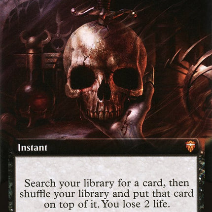 Vampiric Tutor (Extended Art) [Commander Legends]