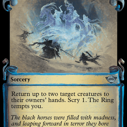 Horses of the Bruinen [The Lord of the Rings: Tales of Middle-Earth Showcase Scrolls]