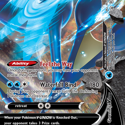 Greninja V-Union (SWSH158) [Sword & Shield: Black Star Promos]