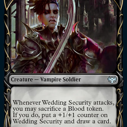 Wedding Security (Showcase Fang Frame) [Innistrad: Crimson Vow]