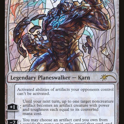 Karn, the Great Creator (Stained Glass) [Secret Lair Drop Promos]