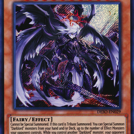 Darklord Morningstar [DESO-EN029] Secret Rare