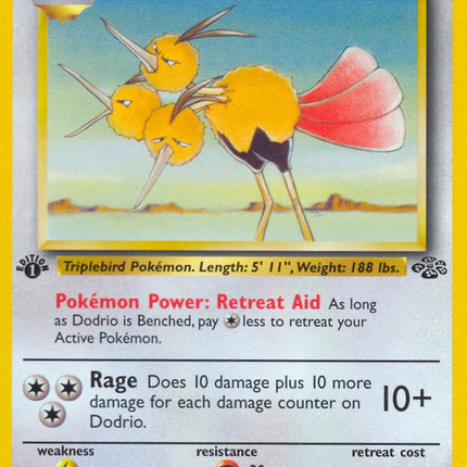 Dodrio (34/64) [Jungle 1st Edition]