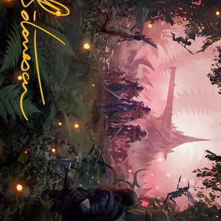 Invasion of Eldraine Art Card (Gold-Stamped Signature) [March of the Machine Art Series]
