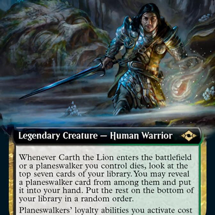 Carth the Lion (Extended Art) [Modern Horizons 2]