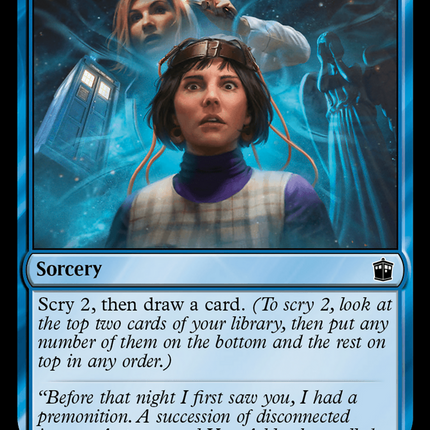 Preordain (Surge Foil) [Doctor Who]