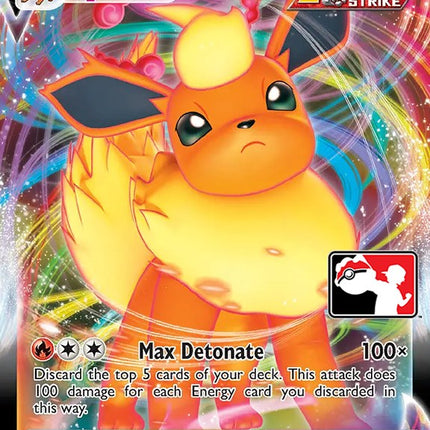 Flareon VMAX (018/203) [Prize Pack Series One]