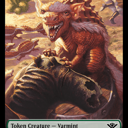 Varmint Token [Outlaws of Thunder Junction Tokens]