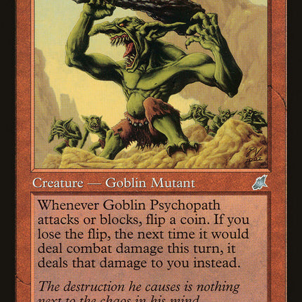 Goblin Psychopath [Scourge]