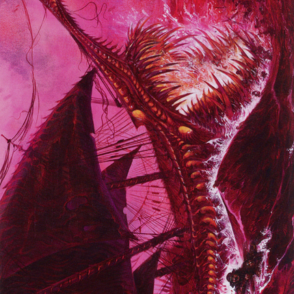 Marauding Dreadship Art Card [March of the Machine Art Series]