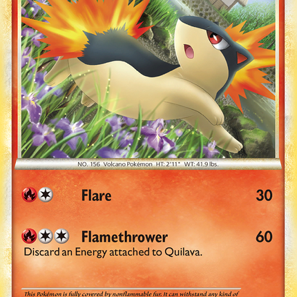 Quilava (49/123) [HeartGold & SoulSilver: Base Set]
