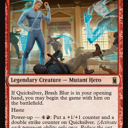 Quicksilver, Brash Blur [Marvel Super Heroes]
