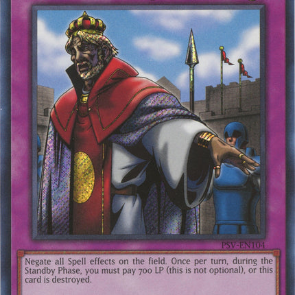 Imperial Order (25th Anniversary) [PSV-EN104] Secret Rare