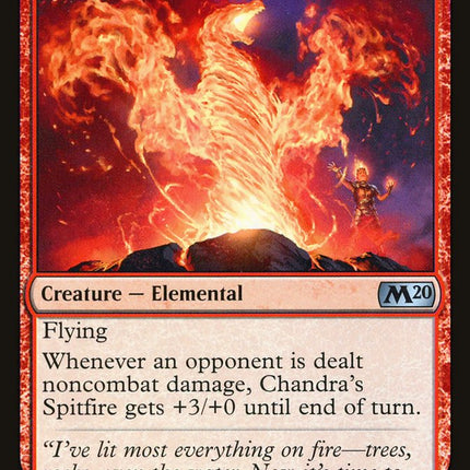 Chandra's Spitfire [Core Set 2020]