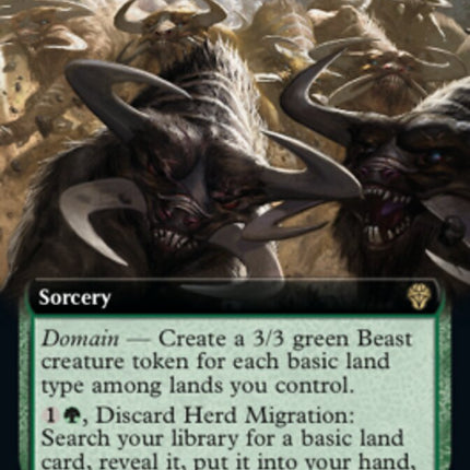 Herd Migration (Extended Art) [Dominaria United]