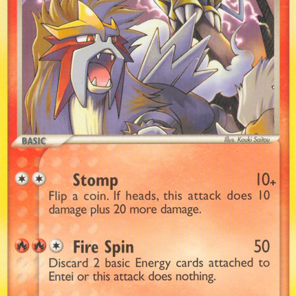 Entei (1/17) [POP Series 2]