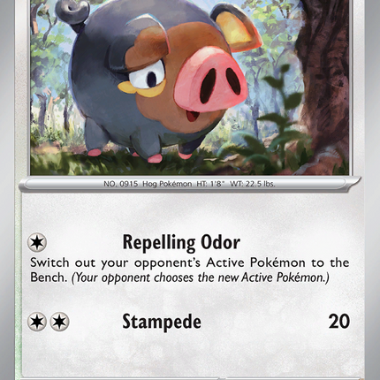 Lechonk (154/198) (Theme Deck Exclusive) [Scarlet & Violet: Base Set]
