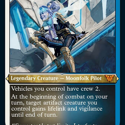 Kotori, Pilot Prodigy (Showcase Display Commander) [Kamigawa: Neon Dynasty Commander]