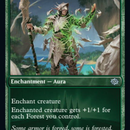 Blanchwood Armor (Promo Pack) [The Brothers' War Promos]