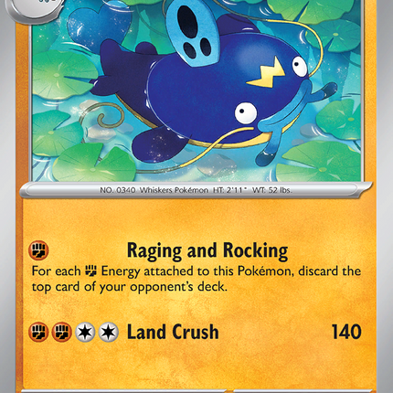Whiscash (109/197) [Scarlet & Violet: Obsidian Flames]