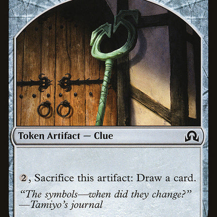 Clue Token (015/018) [Shadows over Innistrad Tokens]