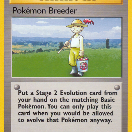 Pokemon Breeder (105/130) [Base Set 2]