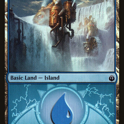 Island (A03) [Ravnica Allegiance Ravnica Weekend]