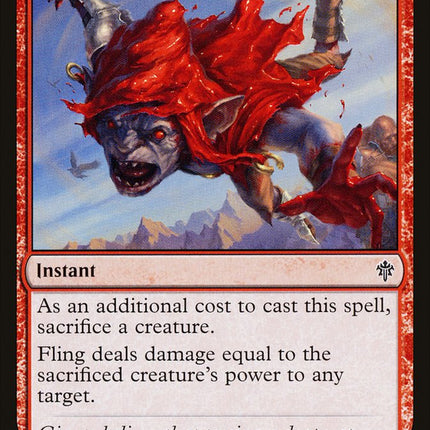 Fling [Throne of Eldraine]
