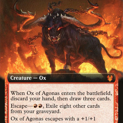 Ox of Agonas (Extended Art) [Theros Beyond Death]