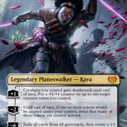 Kaya, Geist Hunter (Borderless) [Innistrad: Crimson Vow]