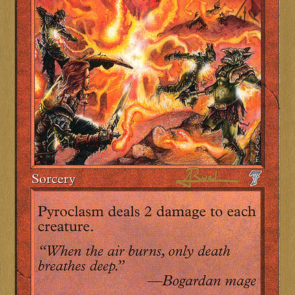 Pyroclasm (Antoine Ruel) (SB) [World Championship Decks 2001]