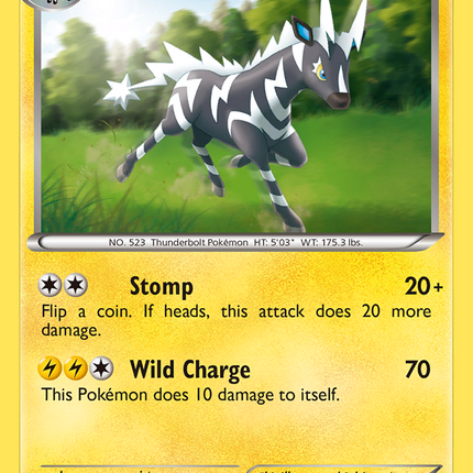 Zebstrika (42/114) [Black & White: Base Set]