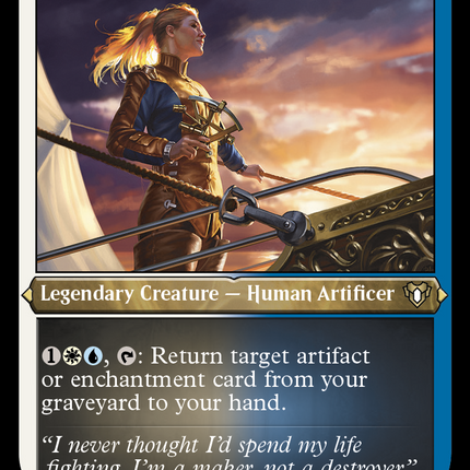 Hanna, Ship's Navigator (Foil Etched) [Commander Masters]