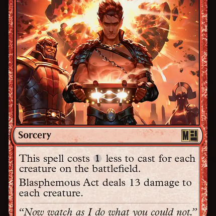 Blasphemous Act (Surge Foil) [Marvel Super Heroes Commander]