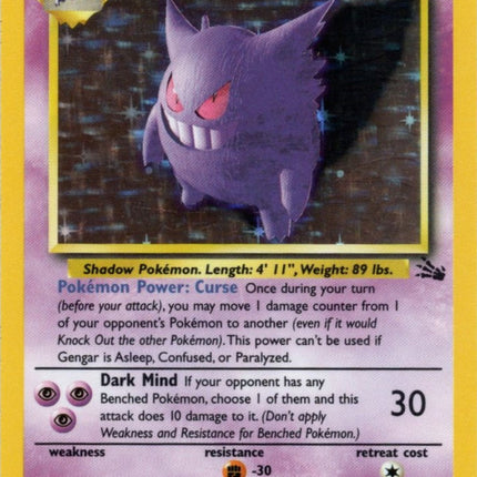 Gengar (5/62) [Fossil Unlimited]