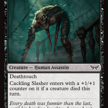 Cackling Slasher [Duskmourn: House of Horror]